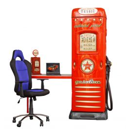 Desk with wardrobe Gasoline