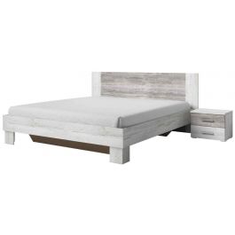 Bed with 2 bedside tables Veron